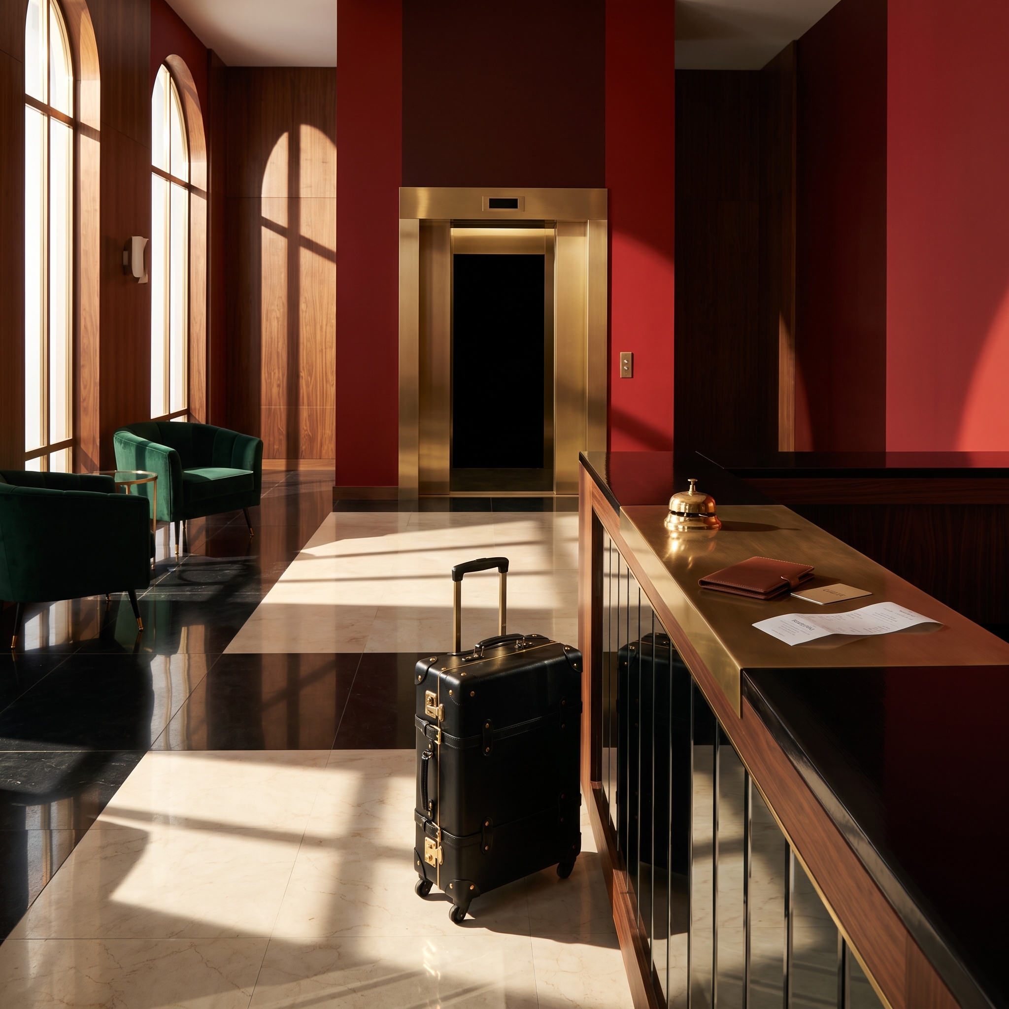 Checkout, Red Lobby